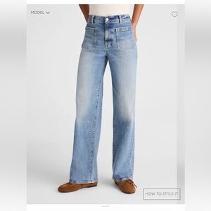 Madewell Emmett Wide Leg jeans